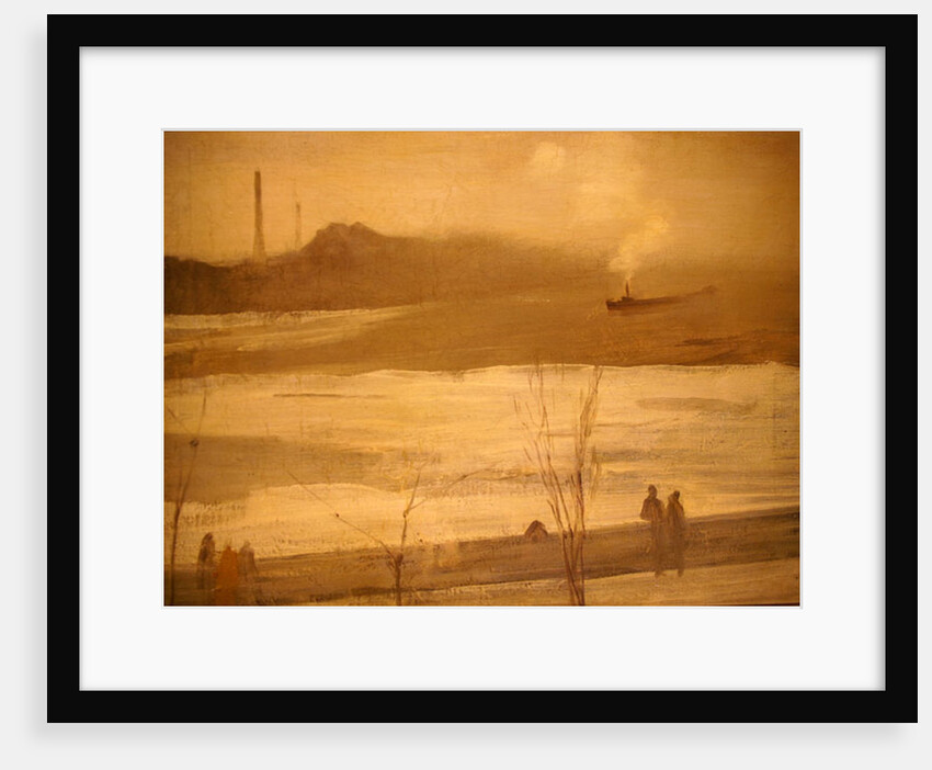 Chelsea on Ice by James Abbott McNeill Whistler
