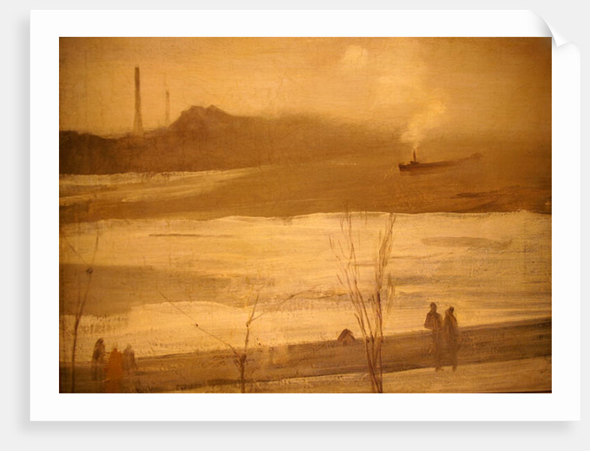 Chelsea on Ice by James Abbott McNeill Whistler