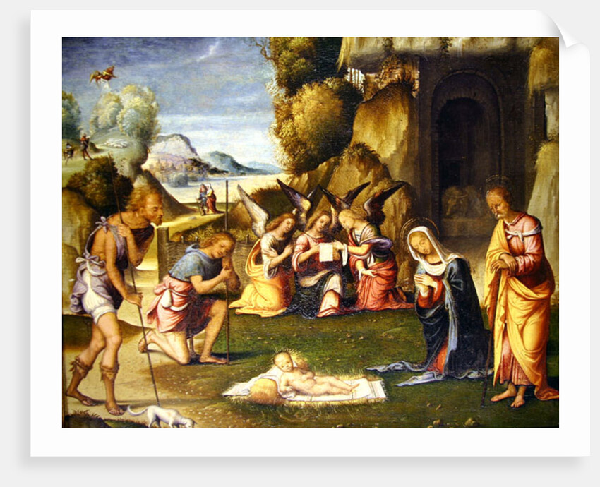 Adoration of the Shepherds by Benvenuto Tisi da Garofalo