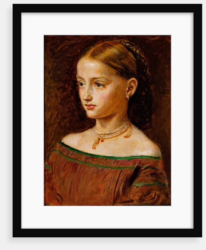 Alice Gray, 1859 by John Everett Millais