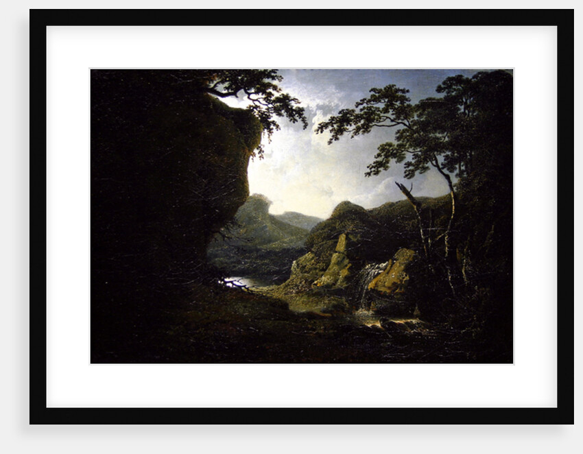 Dovedale by Moonlight by Joseph Wright of Derby