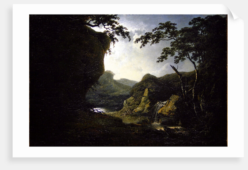 Dovedale by Moonlight by Joseph Wright of Derby