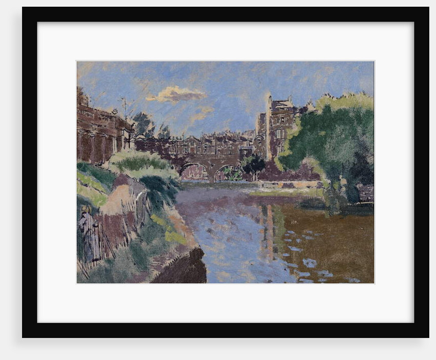 Pulteney Bridge, Bath, 1918 by Walter Richard Sickert