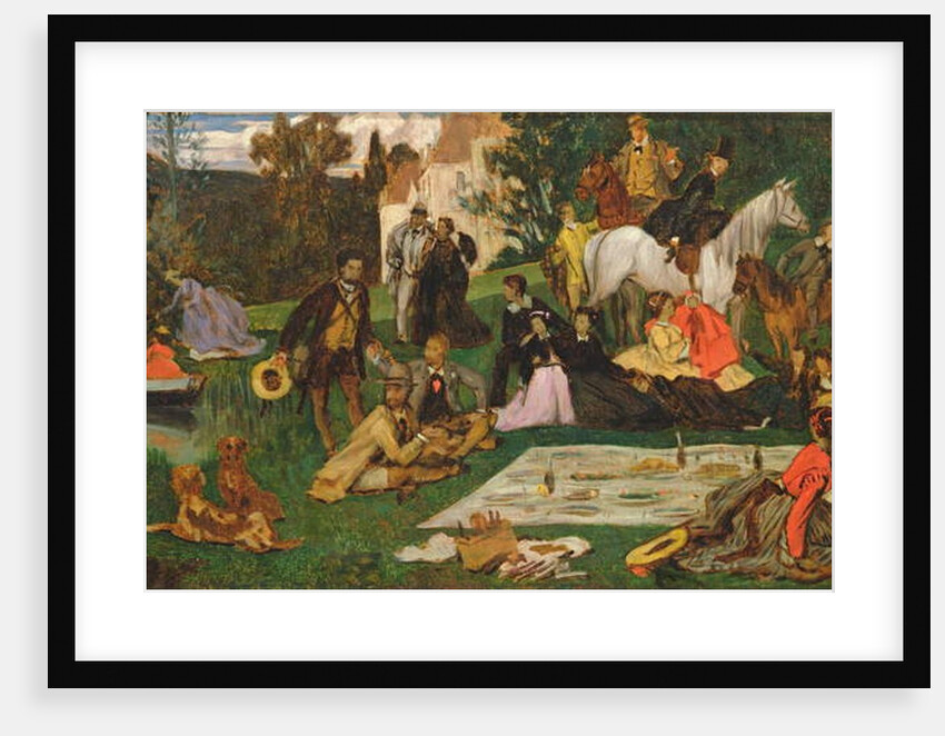 The Picnic, c.1865-68 by James Jacques Joseph Tissot