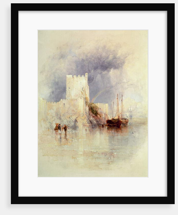 Carrickfergus, Ireland by Thomas Creswick