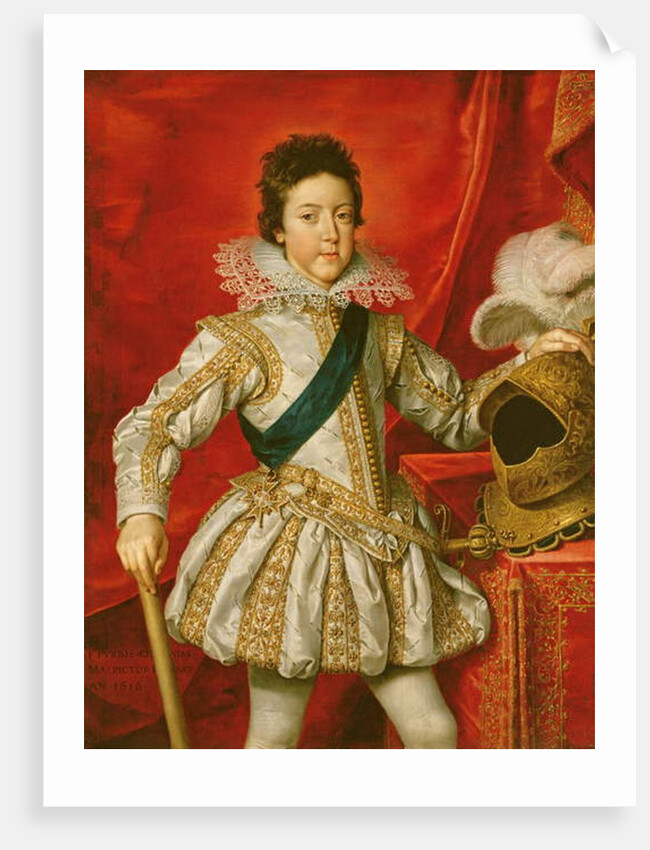 Louis XIII by Frans II Pourbus