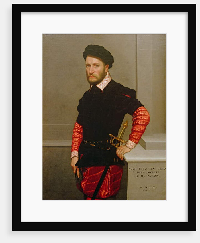 Portrait of Don Gabriel de la Cueva, The Duke of Albuquerque 1560 by Giovanni Battista Moroni