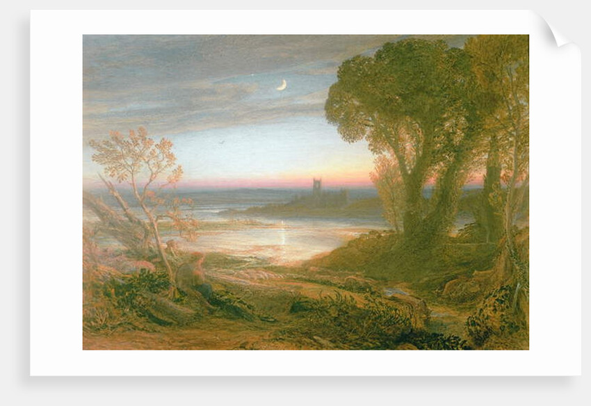 The Curfew by Samuel Palmer
