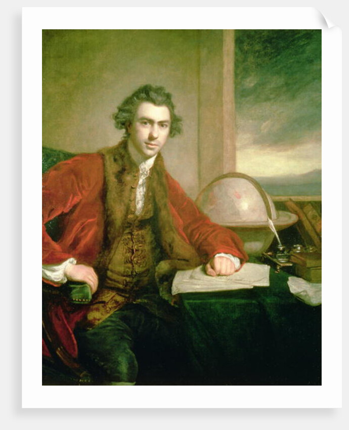 Sir Joseph Banks, 1771-72 by Joshua Reynolds