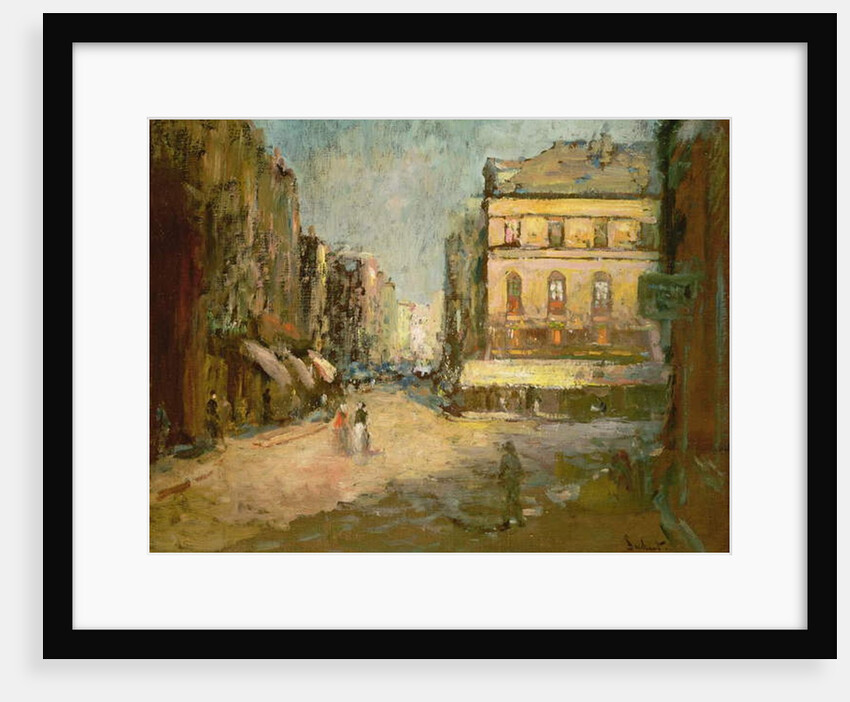 Cafe des Tribunaux, Dieppe by Walter Richard Sickert