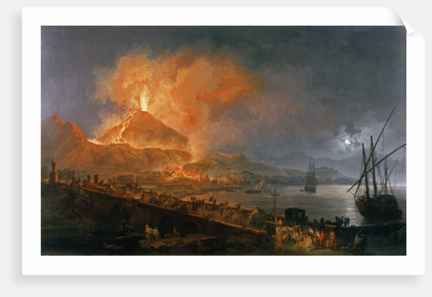 Eruption of Vesuvius in 1771 by Pierre Jacques Volaire