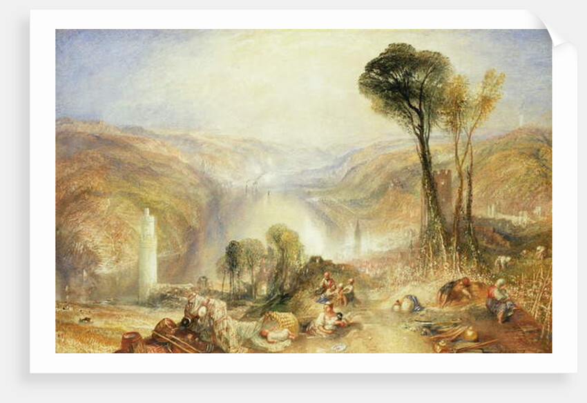 Oberwesel by Joseph Mallord William Turner
