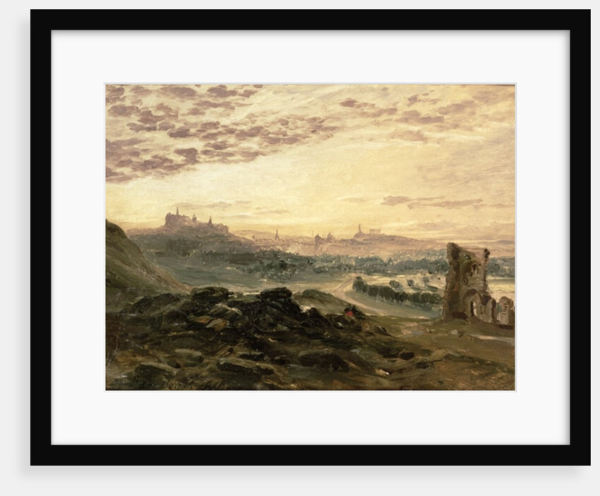 A Panoramic View of Edinburgh by Samuel Bough