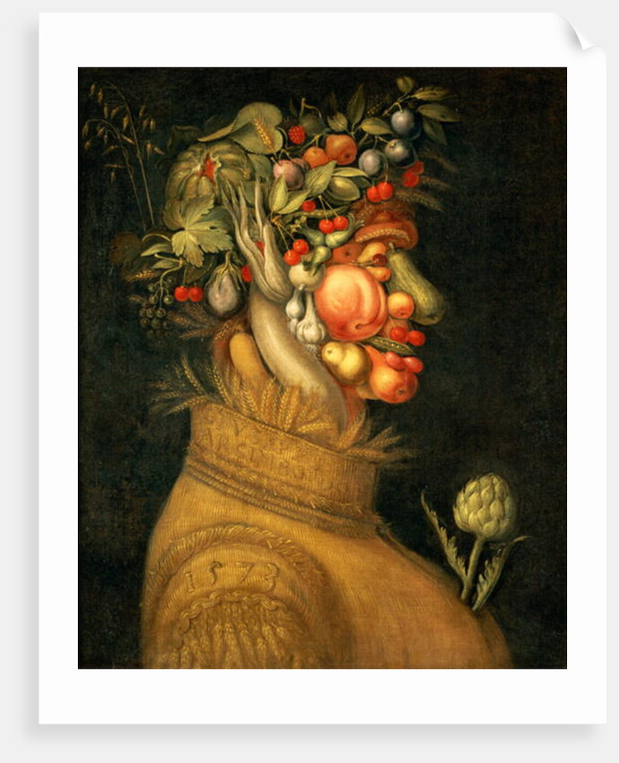 Summer, 1573 by Giuseppe Arcimboldo