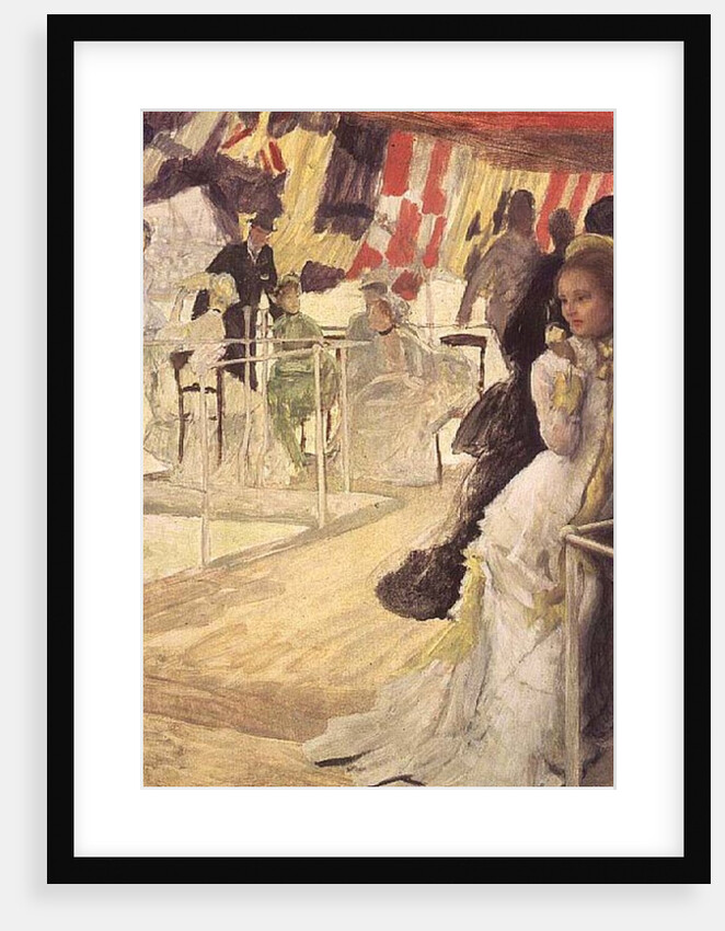 Study for 'The Ball on Shipboard', c.1874 by James Jacques Joseph Tissot