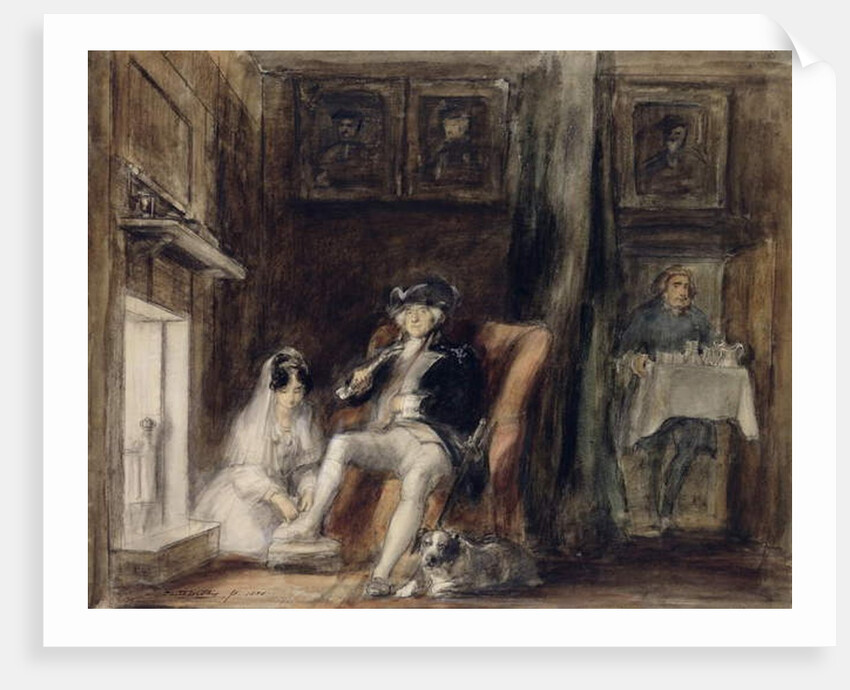 The Disabled Commodore in his Retirement, 1830 by David Wilkie
