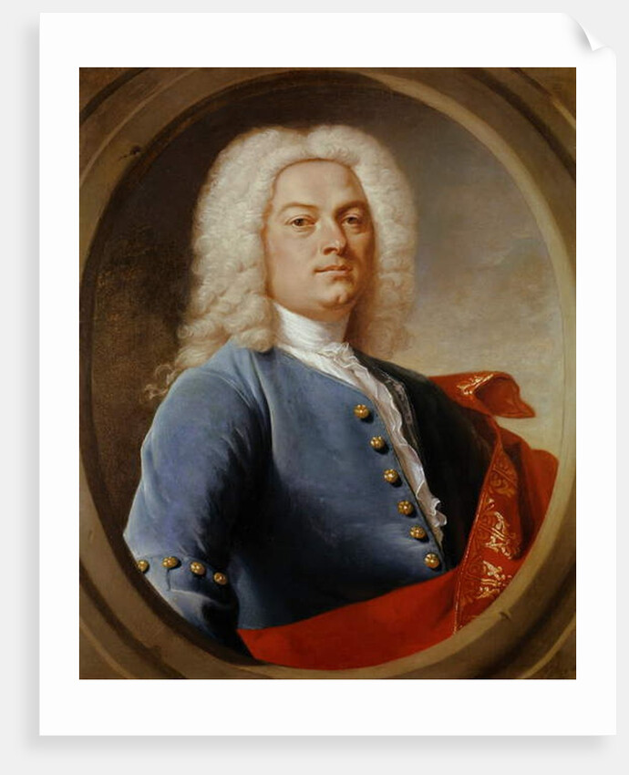 Portrait of John Tucker by Alexis Simon Belle