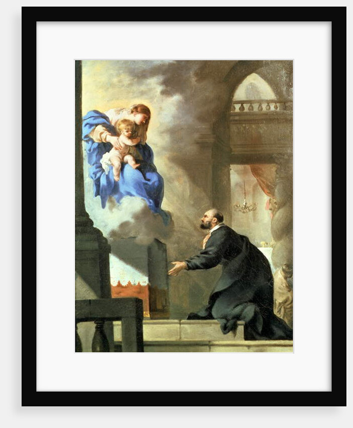 The Vision of St. Ignatius by Sebastien Bourdon