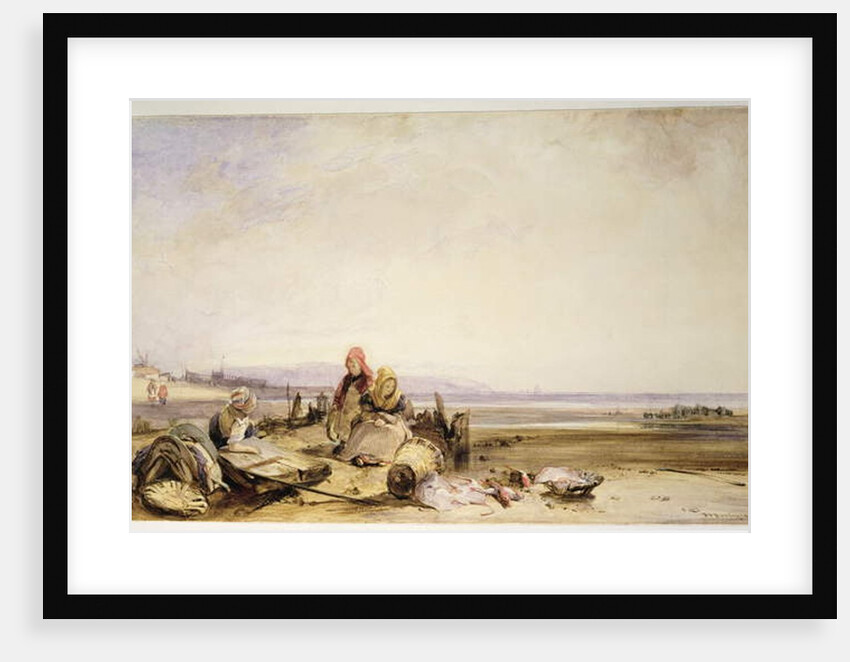 Scene on the French coast by Richard Parkes Bonington