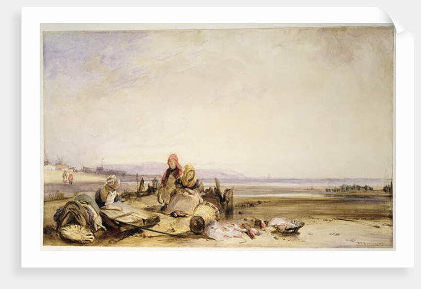 Scene on the French coast by Richard Parkes Bonington
