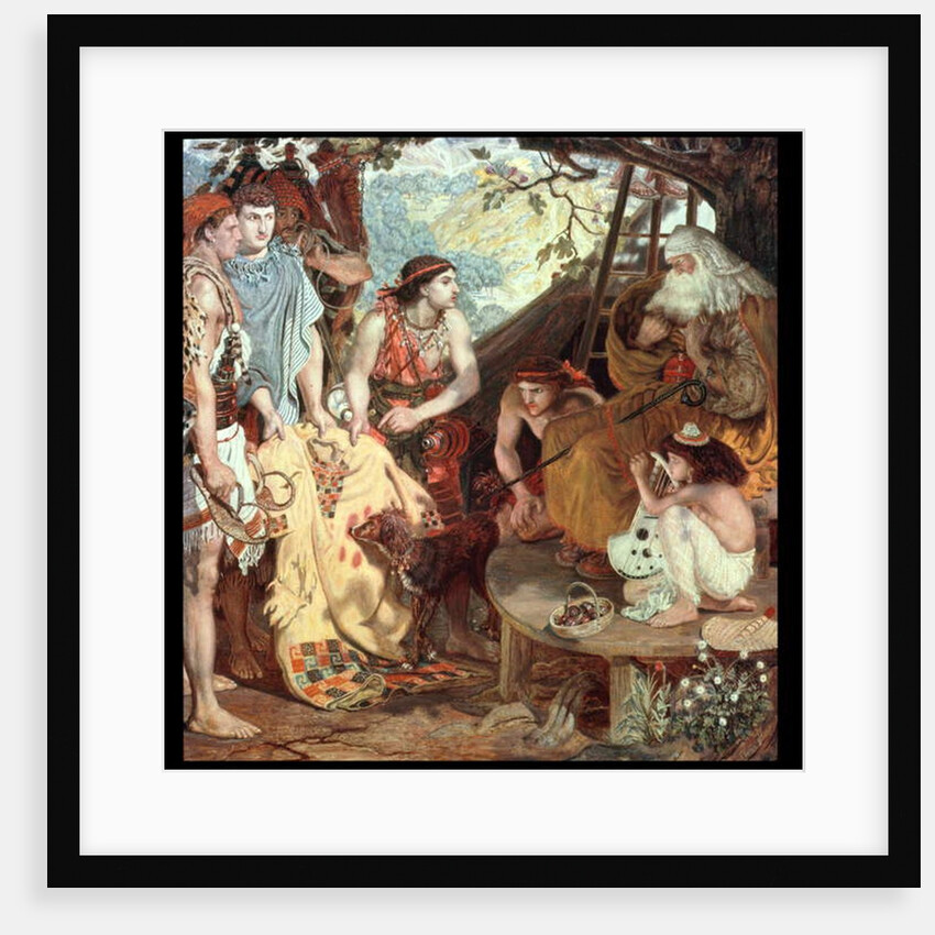 Jacob and Joseph's Coat, 1871 by Ford Madox Brown