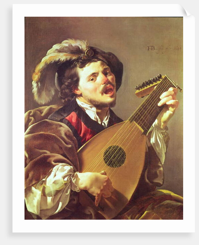 The Lute Player, 1624 by Hendrick Ter Brugghen
