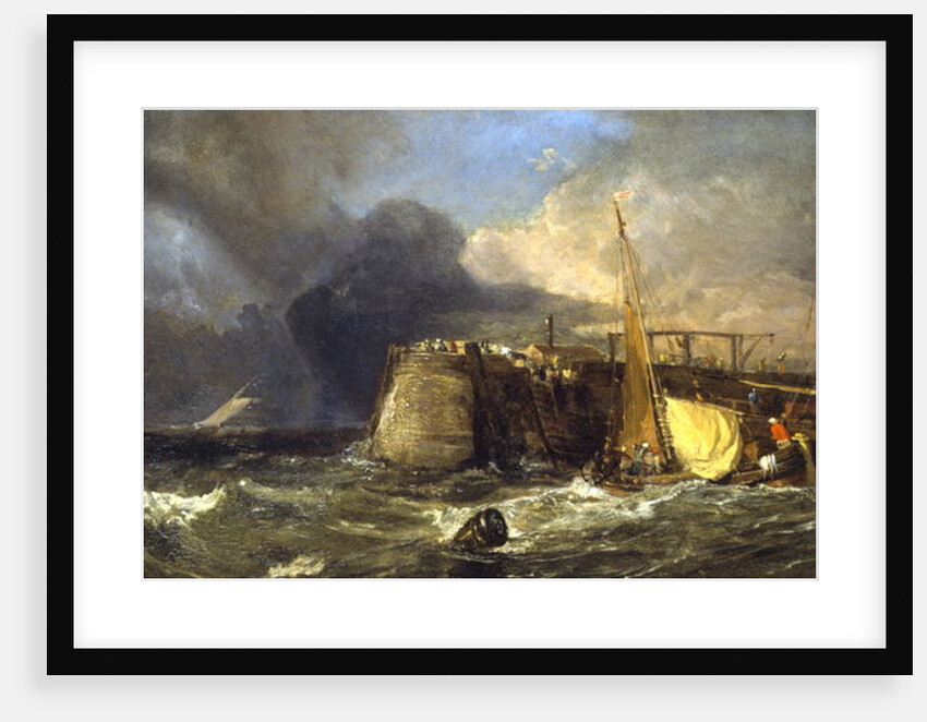 Old Margate Pier by Joseph Mallord William Turner