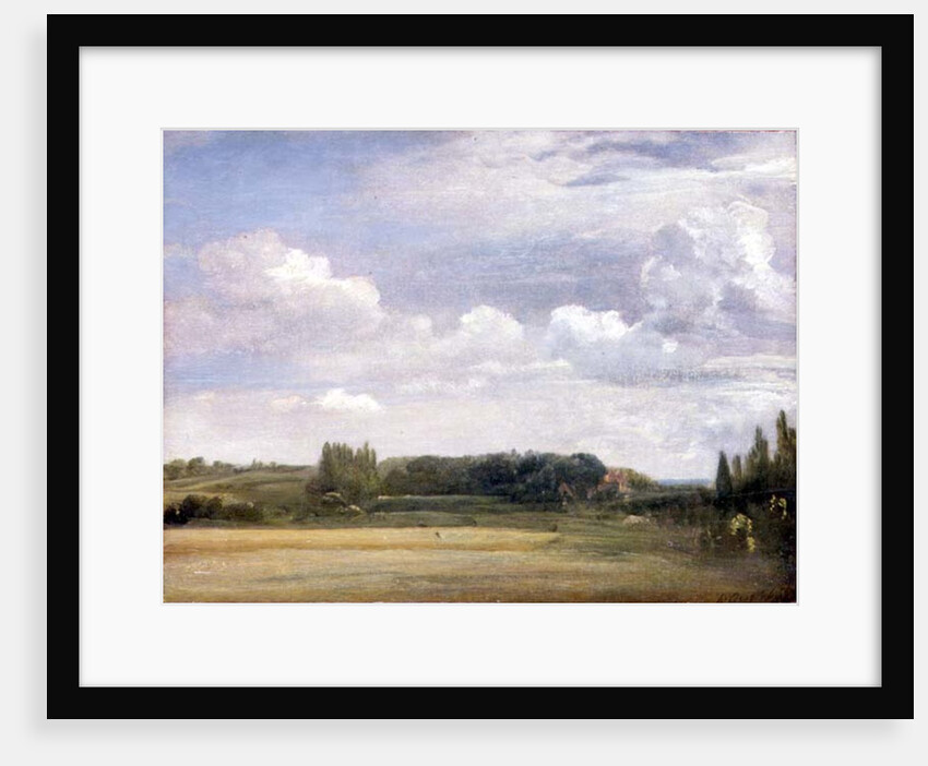 View towards the Rectory, East Bergholt, 1813 by John Constable