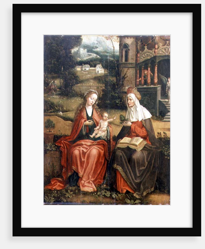 Madonna and Child with St. Anne by Master of 1518