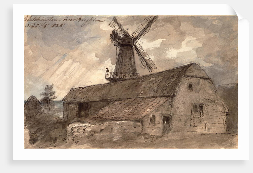 Blatchington near Brighton, 1825 by John Constable