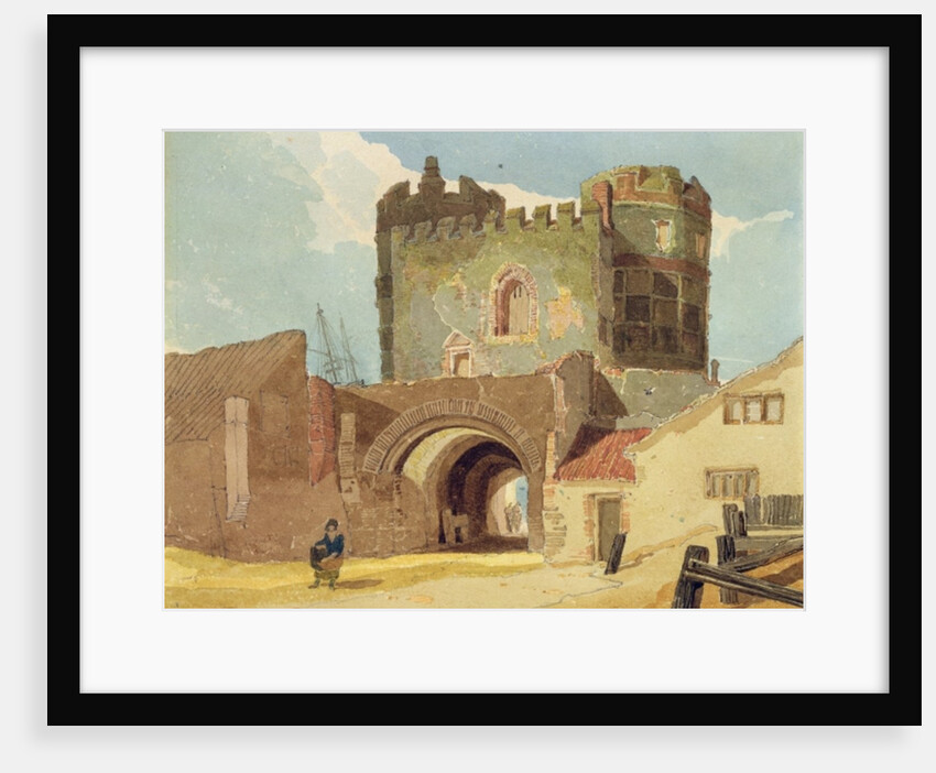 The South Gate, Great Yarmouth, Norfolk by John Sell Cotman