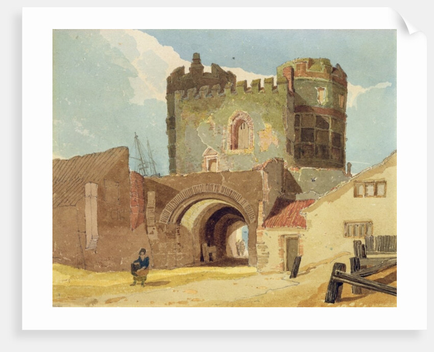 The South Gate, Great Yarmouth, Norfolk by John Sell Cotman