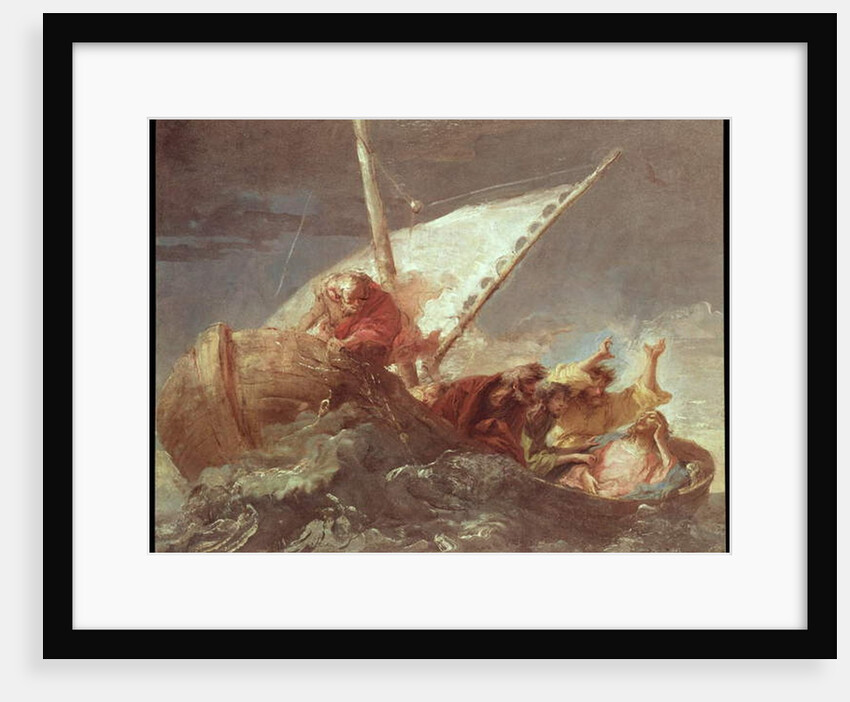 Christ on the Lake of Tiberias by Giandomenico Tiepolo