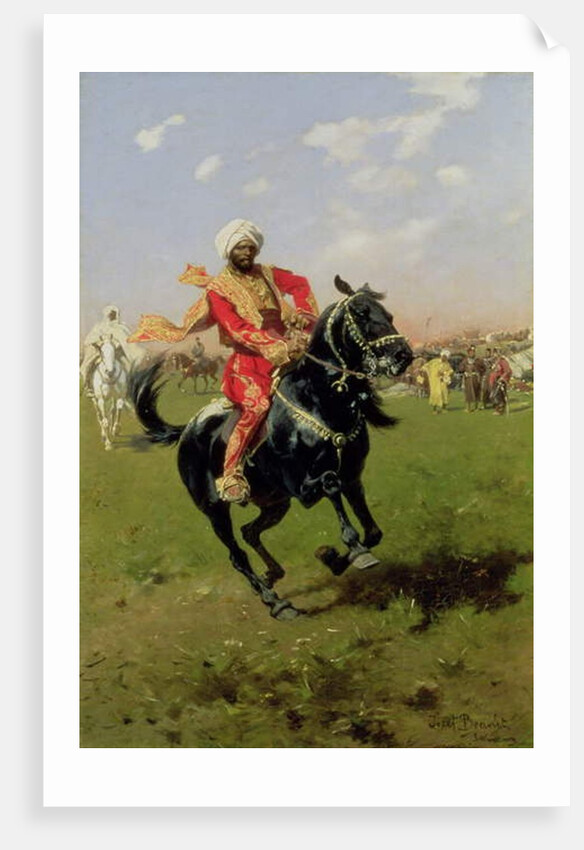 Testing the Mount, c.1900 by Jozef Brandt