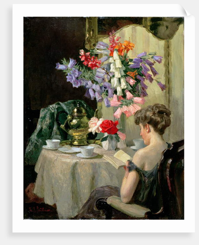 Tea Time, c.1910 by Robert Emil Stubner