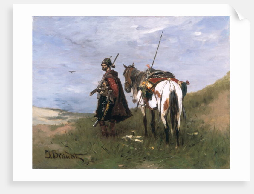 In Wild Fields, c.1900 by Jozef Brandt