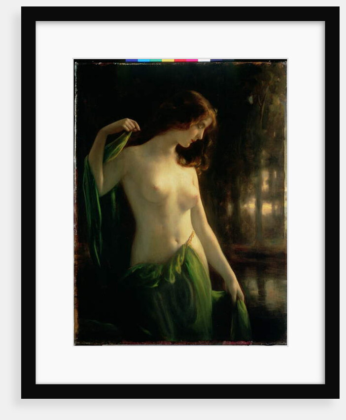 Water Nymph, 19th century by Otto Theodor Gustav Lingner