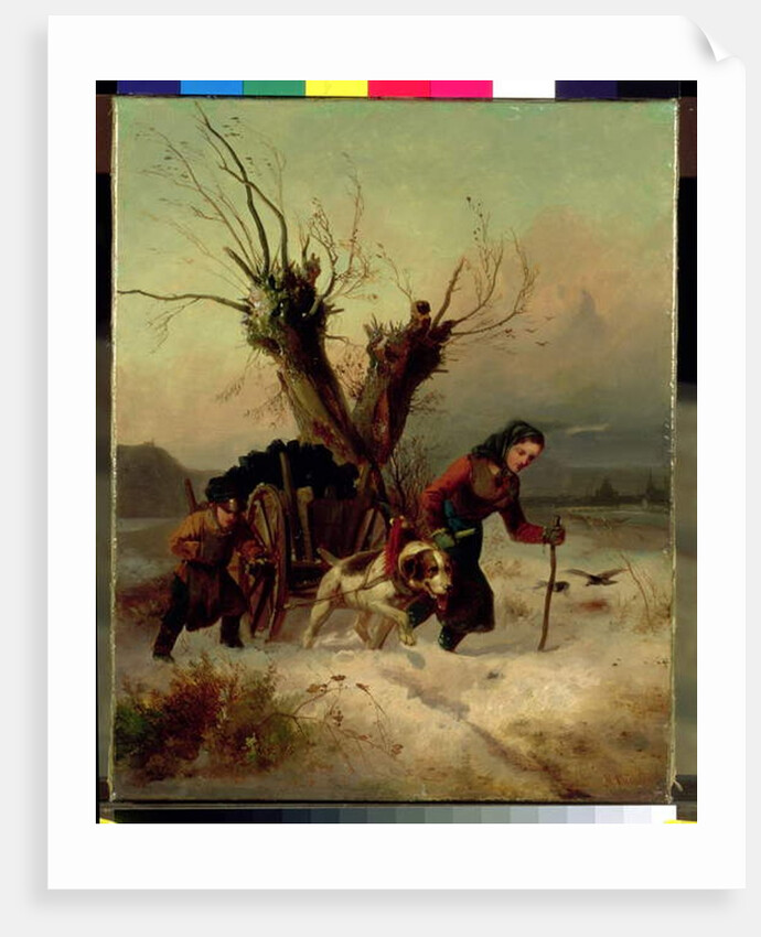 Heavy Load, c.1850 by Meno Muhlig