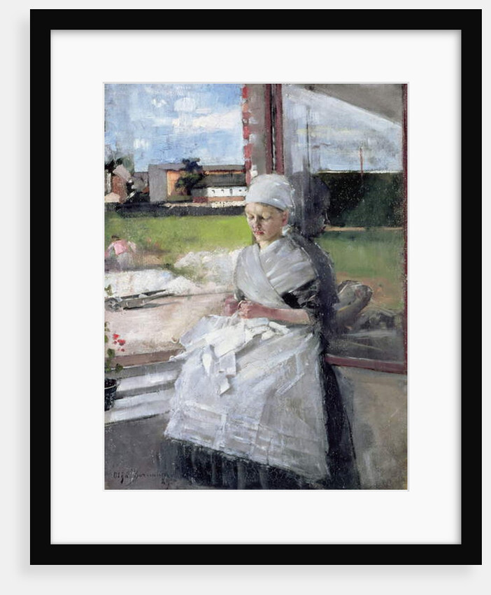 Breton Girl, 1889 by Olga Boznanska