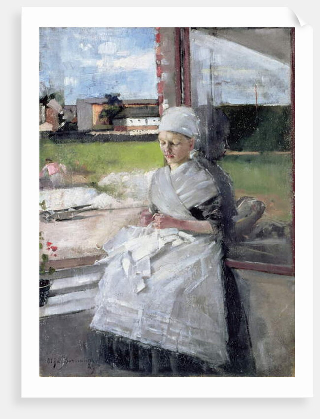 Breton Girl, 1889 by Olga Boznanska