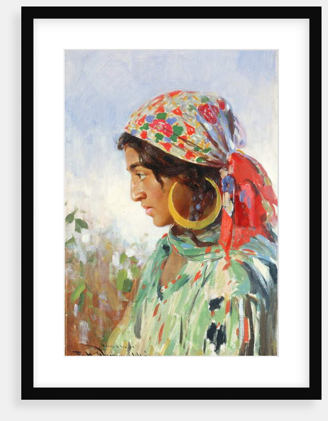 Gipsy Girl, Marusia Kwiek, c.1920 by Feliks Michal Wygrzywalski