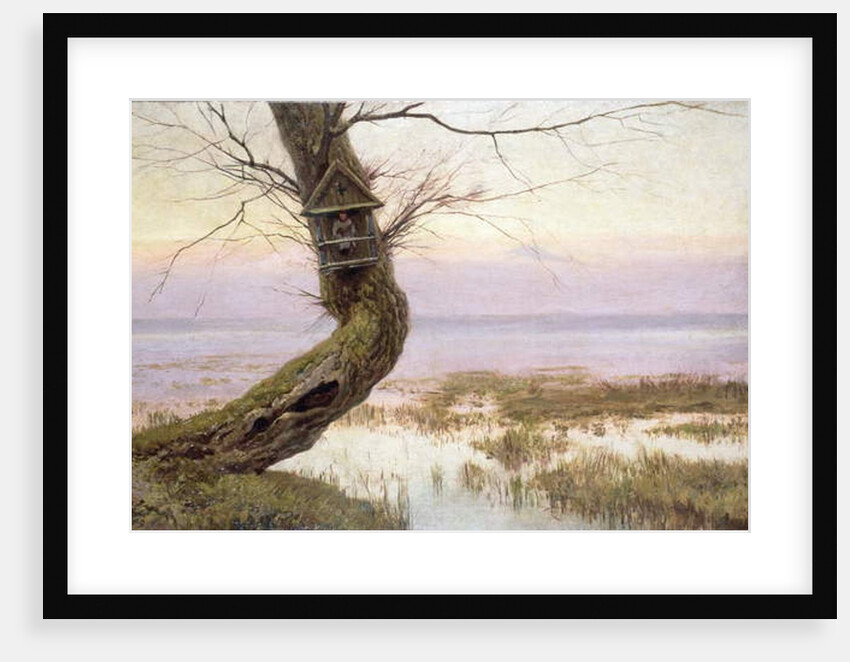 Shrine on an old willow, 1920 by Joseph Rapacki