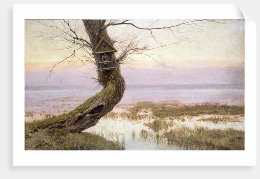 Shrine on an old willow, 1920 by Joseph Rapacki