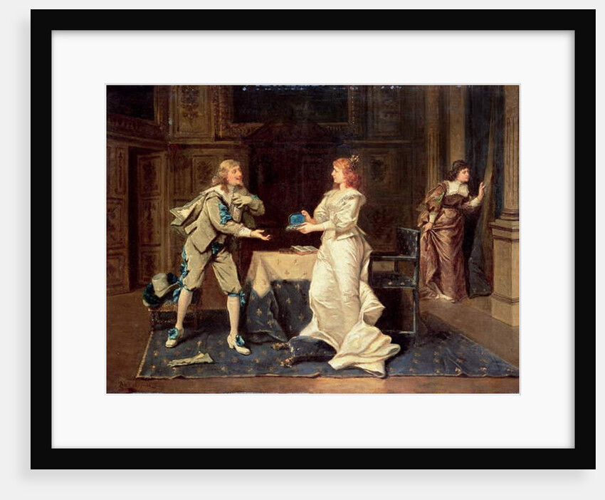 Lord Buckingham and Queen Anne of Austria, c.1886 by Wladyslaw Bakalowicz