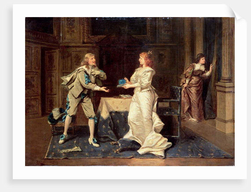 Lord Buckingham and Queen Anne of Austria, c.1886 by Wladyslaw Bakalowicz