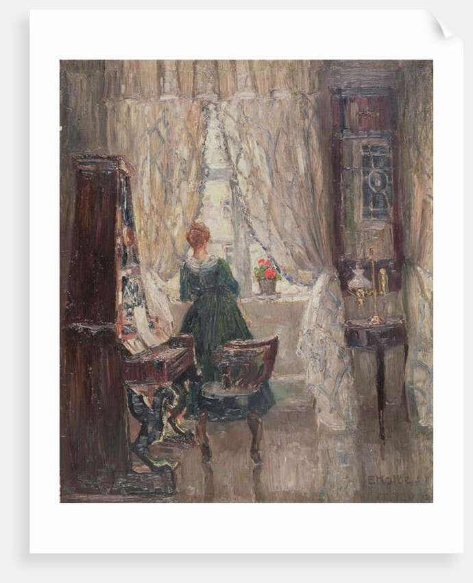 In the Salon, c.1910 by Ernst Kolbe