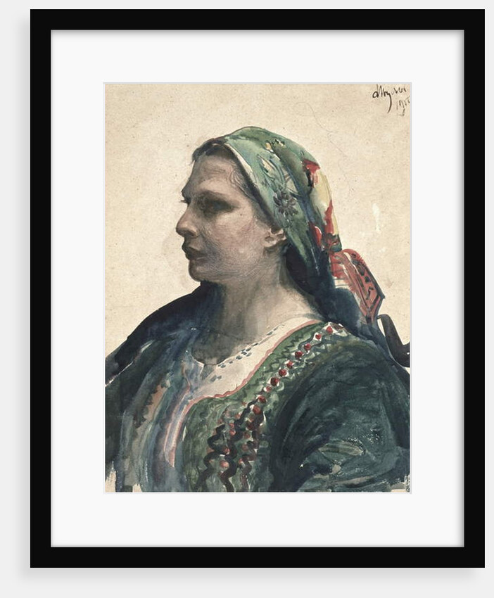 Woman in Krakowien Corset, 1914 by Leon Wyczolkowski