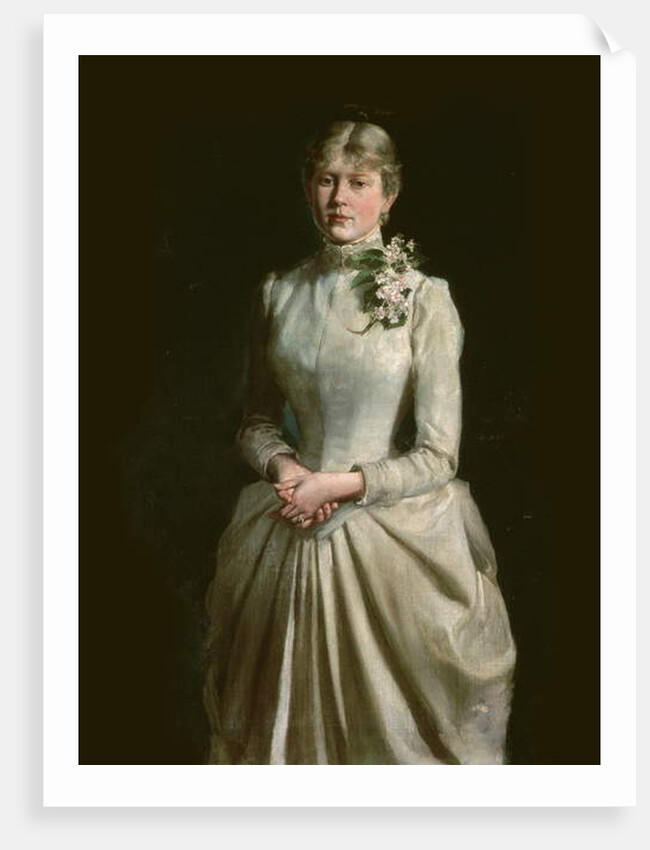 Portrait of the Artist's Wife, Mary, 1884 by Wojciech Kossak