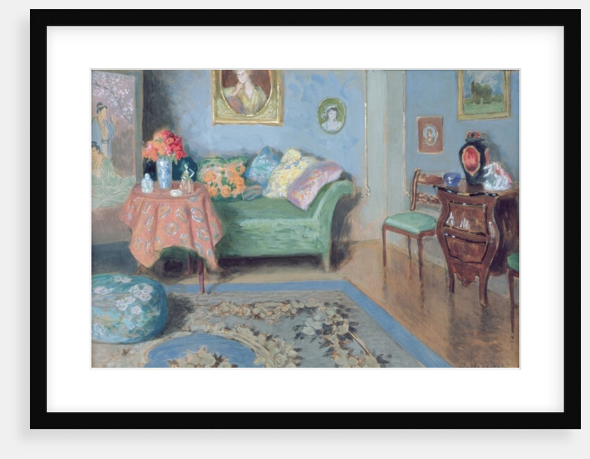 Little Drawing Room, c.1915 by Jozef Wodzinski