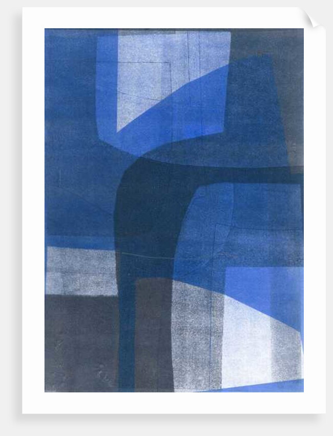 Blue Arches VI, 2015 by Stephen Dow